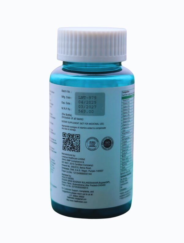 Health Widen Daily Multivitamin – For Everyday Wellness - Image 3